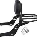 Motorcycle Sissy Bar Backrest Rear Passenger Seat Replacement for Honda Rebel 1100 CMX1100 CMX 1100 2021-2026 Detachable Backrest
