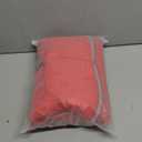 SUNFURA Dog Coat, Warm Dog Coat XXL Puffer Jacket with Harness Hole, Reflective Pet Snow Jacket Turtleneck Fleece Vest for Weimaraner, Labrador, Golden Retriever, Red 2XL