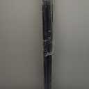 GeilSpace 1" x 42" Pre-Cut Black Metal Pipe, Industrial Steel Fits Standard One Inch Black Threaded Pipes and Fittings - Vintage DIY Industrial Shelving (1"  42")