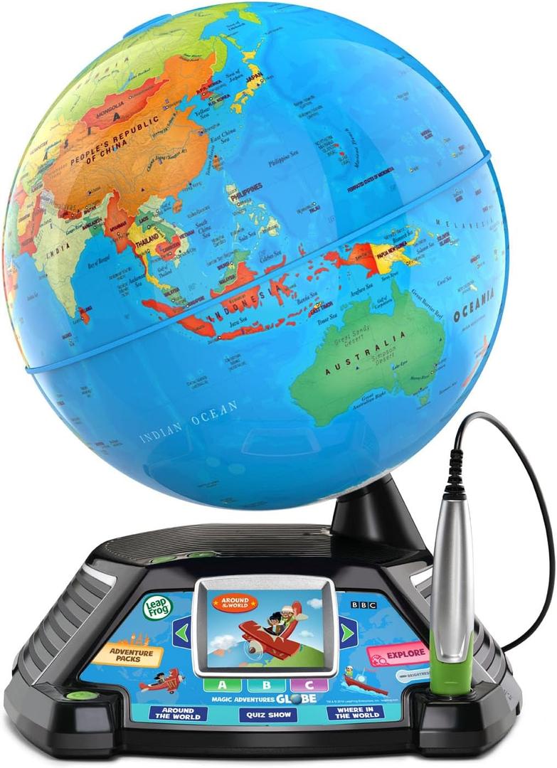 LeapFrog Magic Adventures Globe (Frustration Free Packaging), 11.1" X 10.2" X 14.1"