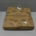 Round Charcuterie Board with Clear Lid, Travel Picnic Portable Cheese Board Charcuterie Boxes, Meat Fruit Serving Tray Platter, House Warming Gifts New Home, Gifts for Women (5 Compartments-round-black)