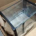 Reptile Glass Terrarium Tank 10 * 10 * 14in, Full View with Front Opening Door,Amphibians Enclosure Habitat Cage for Crested Gecko,Spider,Tarantula,Lizard,Hermit Crab,Frog,Mantises,Insects