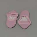 Toddler Ballet Shoes for Girls Baby Ballet Slippers Leather Full Sole Women Ballerina Dance Shoes (4.5 Toddler, Pink)