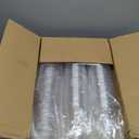 Homestockplus 15 oz Clear PET Plastic Cups with Lids and Straws - 100 Pack Leak-Proof Disposable Plastic Coffee Cups Iced Coffee Cups for Smoothies, Bubble Tea & To-Go Cold Drinks