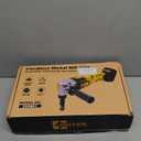 Metal Nibbler Fit for DeWALT 20v Max Battery Brushless Motor 16 Gauge Variable Speed Assist Handle & 2 Blades For Metal Cutting, Stainless Steel and Aluminum(Battery not Included)