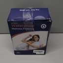 GOPOONY Waterproof Mattress Protector Full Size - Breathable, Noiseless, Ultra-Soft Bed Cover, Mattress Pad Cover with Deep Stretchable Pockets 8"-21" (White)