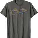 Seattle Baseball Retro Vintage City T-Shirt, Size: M