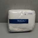 Bedsure 100% Washed Cotton Duvet Cover King Size - Natural White Minimalist Cotton Duvet Cover Linen Like for All Seasons - Gentle Soft Plain Simple Bedding (Natural White, King, 104"x90")