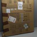 Cumbor 29.7-46" Baby Gate for Stairs, Mom's Choice Awards Winner-Auto Close Dog Gate for the House, Easy Install Pressure Mounted Pet Gates for Doorways, Easy Walk Thru Wide Safety Gate for Dog, Brown