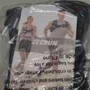 Zeerun Weighted Vest for Women & Men with Reflective Stripe and Adjustable Buckle, Comfortable & Durable Rucking Vest for Walking, Running & Strength Training (10 lb, Black)