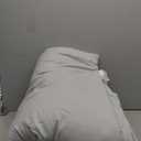 ROSGONIA Comforter Full Size for Girls Boys Teens Light Grey, 3pcs(1 Boho Grey Comforter & 2 Pillowcases) Lightweight Soft Dorm Bedding for All Season