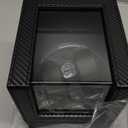 ANWBROAD Watch Winder for Automatic Watches, 4 Modes Double Automatic Watch Winder box with LED Crystal Design, Rotating Watch Case with Super Quiet Motor with Type-C Adapter UJWW007C