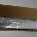 Changshade No Drill Roman Shades Cordless Blinds Blackout for Indoor Windows, Room Darkening Black Out Tension Rod No Hardware No Tools Inside Mount, Shade Size 32 Inch Wide 64 Inch High, Off White