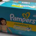 Pampers Swaddlers Diapers, Size 4 (15-34 lbs), 120 Count, Absorbent, Keeps Baby Dry and Comfortable, Skin Safe Disposable Baby Diaper
