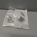 2 x NRC&XRC Spring Snap Attach Rope Hook,SS 316 Fender Spring Fending Marine Clothes Boat Hardware (2)