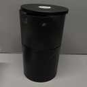 IMIPAW Automatic Cat Feeders, 3L Timed Cat Dry Food Dispenser, Dual Power Supply, Programmable Portion Size, 1-6 Meals Per Day, Auto Pet Feeder for Cats and Small Dogs, with Desiccant Bags (Black)