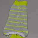 Dog Striped Recovery Suit, Puppy After Surgery Onesie for Female Male Dogs, Dogs Cats Long Sleeve Pajamas Bodysuit, Surgery Abdominal Wound Bandages Clothes for Shedding Skin Disease Green (Small)