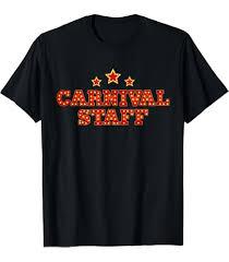 Carnival Staff T-Shirt Size Medium Women's