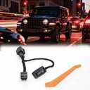 GrandEast Auto Start Stop Eliminator for Jeep Wrangler JL JLU 2018-2025 & Gladiator JT 2020-2025 - Plug & Play, Easy Installation, Permanently Disables Auto Stop/Start(Not for 4XE)