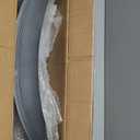 Smokeless Fire Pit Ring, 52-Inch Outer/48-Inch Inner Heavy Duty Large Solid Metal Steel Flower Shape Firepit Rim Insert for Outside Wood Burning, DIY Campfire Ring (Black)