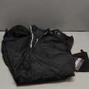 iCreek Men's Packable Rain Pants Waterproof Lightweight Over Pants Windproof Outdoor Pants for Fishing Golf Hiking (XX-Large/28" Inseam, Black)