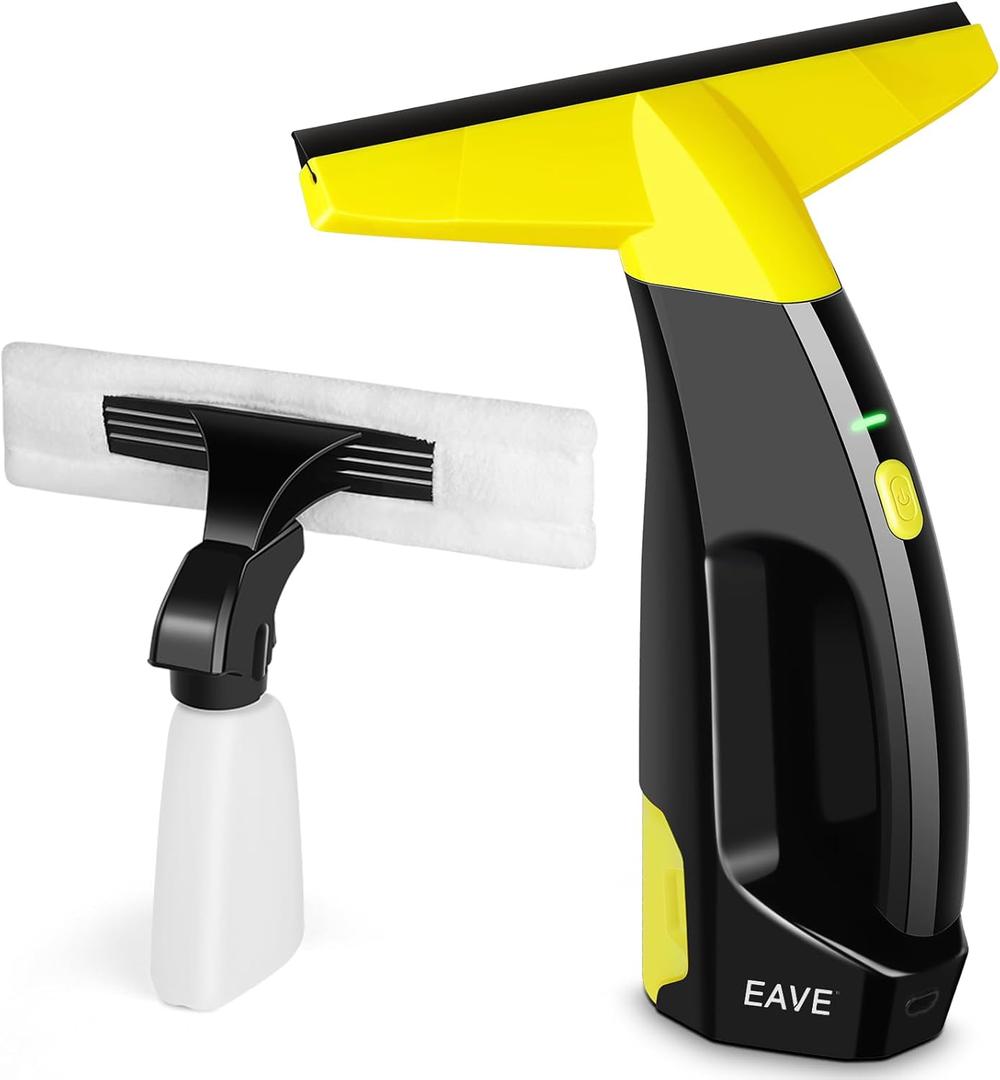 Rechargeable Window Vac, Power Window Vacuum Cleaner Set, Window Squeegee Electric Cleaning Tool for Windows, Tiles, Mirrors, 200ml Water Tank Rechargeable Window Vac, Power Window Vacuum Cleaner Set, Window Squeegee Electric Cleaning Tool for Windows, Tiles, Mirrors, 200ml Water Tank