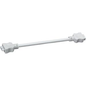 Kichler Under Cabinent Interconnect 9" Cable, Under Cabinent Lighting Accessory in White, 10571WH, (9" L x 1" W)