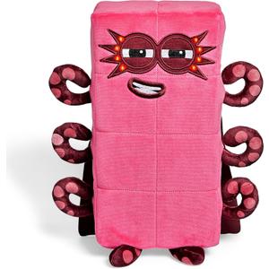 hand2mind Numberblocks Sing-Along Superhero Octoblock Plush, Music Toys, Numbers for Toddlers, Preschool Math Learning Toys, Light Up Stuffed Animal Plushies, Counting Blocks, Kids Birthday Gifts