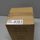 RACETOP 200 Pack 9 oz Clear Plastic Cups for Party, Disposable Clear Cup, Disposable Cups, Wine Glasses Cups, Plastic Cocktail Glasses