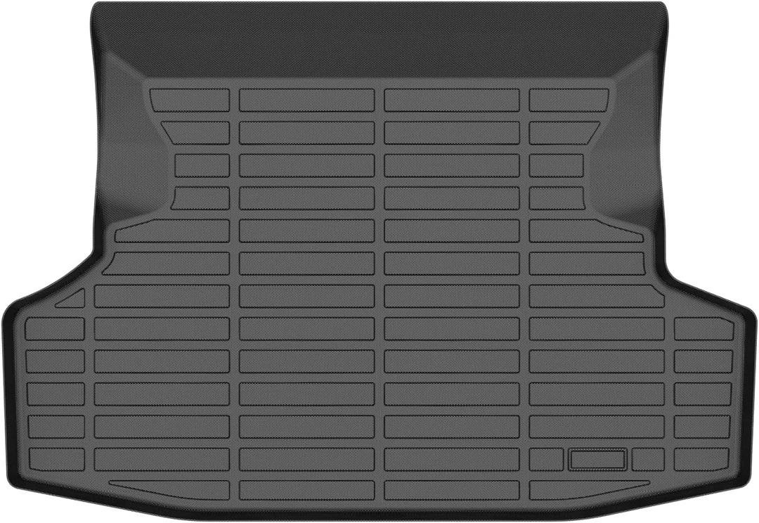Cartist Cargo Liner Custom Fit for Subaru WRX 2022-2025 2026 All Weather Rear Trunk Mat Behind The 2nd Row Seats Carpet Protection TPE Black