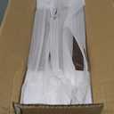 Yaetm 10x10 Square Picture Frame Matted to 4x4, Double Floating Ivory Mat, Black Photo Frame with Polished HD Tempered Glass for Wall Gallery, Home and Office, Wall Mounting, 3 Pack, Black