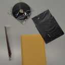 10-20 Inch DIY Wall Clock 3D Frameless Silent Non Ticking, Black Round Battery Operated Modern Wall Clocks for Living Room Bedroom Office Home and Kitchen