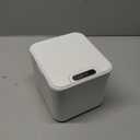 Smart Sensor Trash Can for Kitchen Garbage Tin for Bathroom Family Living Room Cracks Auto Sensing Trash Bin (D)