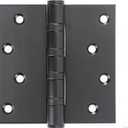 Matte Black Door Hinges,Stainless Steel Heavy Duty Exterior Door Hinges 4 inch