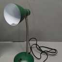 LEPOWER Metal Desk Lamp, Adjustable Goose Neck Table Lamp, Eye-Caring Study Desk Lamps for Bedroom, Study Room and Office (Green)