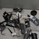 SUNVIE Christmas 12W RGB Color Changing Landscape Lights Low Voltage LED Landscape Lighting Remote Control Spotlight Waterproof Garden Pathway Christmas Decoration Outdoor, 8 Pack with Connector