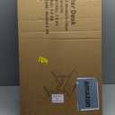 KLSMYHOKI Standing Desk Adjustable Height, Mobile Stand Up Desk with Wheels Small Computer Desk Rolling Desk, Portable Laptop Desk White Standing Table Home Office Desks 16"x31.5" Height 27"-43.5"