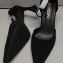 Women's 3.5In heigh Heel Pointed Closed Toe Ankle Strap Pumps Dress Shoes for Women, Size 9.5