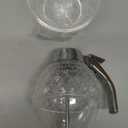 Boao Acrylic Honey Dispenser with Stand Comb Shaped Honey Pot, No Drip Syrup and Sugar Jar Pot with High Capacity Pourer Dispenser