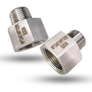 Reducer Adapter Fitting, 3/4" NPT Female x 1/2" NPT Male Reducing Pipe Connector 304 Stainless Steel Reducer Adapters Pipe Fittings (3/4" Female x 1/2" Male)
