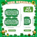 3 x 40-Count Green Mug Style Cocktail Napkins | Disposable Paper, St. Patrick's Day Decor, St. Patrick's Day & Easter Party Essentials