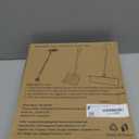 Kids Snow Shovel Snowman Maker Portable Snow Removal Winter Emergency Tools for Car Driveways Use with Extendable Handle Foam Grip Aluminum Wear Strip