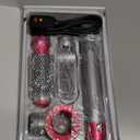 Blow Dryer Brush Set, Air Sculpt 3-in-1 Hot Air Brush Blow Dryer - Salon Blowout Styler for Curling, Volumizing & Straightening with 3 Interchangeable Heads, Sleek & Frizz-Free Hair, ALCI Safety Plug