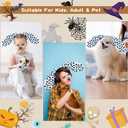 Coopay 15 Pieces Puppy Dog Costume Set Headband, Bow Tie, Tail, Fake Nose and Puppy Paw Gloves Animal Costume Accessories