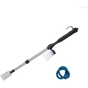 Electric Aquarium Fish Tank Siphon Pump Vacuum Gravel Water Filter Cleaner Pipe for Big and Small Tank Water Changing and Sand Clean