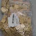 Sunnyglade 500PCS Wood Letter Tiles/Wooden Scrabble Tiles A-Z Capital Letters for Crafts, Pendants, Spelling