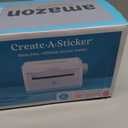 Xyron Create-a-Sticker, 5" Sticker and Label Maker Machine for Small Business and DIY Crafts, Includes Permanent Adhesive, Pre-Loaded (0501-05-10A)