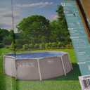 INTEX 26701EP 10Ft X 30In Prism Frame Premium Above Ground Swimming Pool Set with Filter Pump