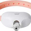 Automatic Cat Laser Toy with Light - Wearable Laser Collar for Kittens, USB Rechargeable Cat Laser Pointer Toy, Interactive Pet Exercise Toy with Hands-Free Operation (Pink)