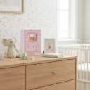 Lil' Peach Dream Big Baby Memory Book, Pink Guided First 5 Years Baby Journal and Photo Album with 46 Acid-Free Fill-In Pages
